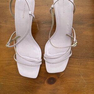 Strappy Sandals, kitten heel